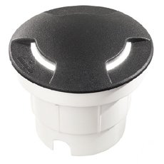 Светильник для уличного освещения с арматурой чёрного цвета, металлическими плафонами Fumagalli 2F3.000.000.AXG1L