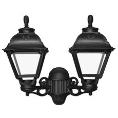 Светильник для уличного освещения с арматурой чёрного цвета Fumagalli U23.141.000.AXF1R
