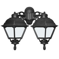 Светильник для уличного освещения с арматурой чёрного цвета, плафонами белого цвета Fumagalli U23.141.000.AYF1RDN