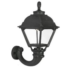 Светильник для уличного освещения с арматурой чёрного цвета Fumagalli U23.132.000.AXF1R