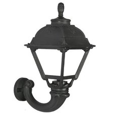 Светильник для уличного освещения с арматурой чёрного цвета, плафонами белого цвета Fumagalli U23.132.000.AYF1R