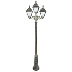 Светильник для уличного освещения с плафонами белого цвета Fumagalli U23.156.S21.BYF1R