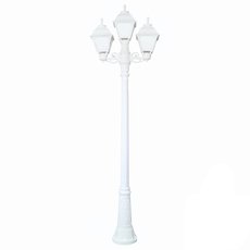 Светильник для уличного освещения с арматурой белого цвета, пластиковыми плафонами Fumagalli U23.156.S21.WYF1R