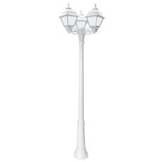 Светильник для уличного освещения с пластиковыми плафонами белого цвета Fumagalli U23.156.S30.WYF1R