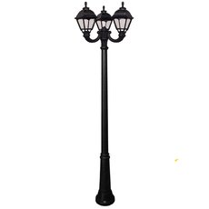 Светильник для уличного освещения с арматурой чёрного цвета Fumagalli U23.157.R30.AXF1R