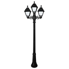 Светильник для уличного освещения с плафонами белого цвета Fumagalli U23.157.S21.AYF1R