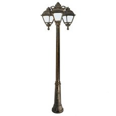 Светильник для уличного освещения с арматурой бронзы цвета, пластиковыми плафонами Fumagalli U23.157.S30.BYF1RDN