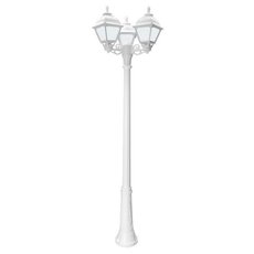 Светильник для уличного освещения с арматурой белого цвета, пластиковыми плафонами Fumagalli U23.157.S30.WYF1R