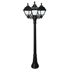 Светильник для уличного освещения с арматурой чёрного цвета, плафонами белого цвета Fumagalli U23.158.S30.AYF1R