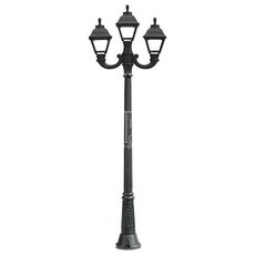 Светильник для уличного освещения с арматурой чёрного цвета Fumagalli U23.202.R30.AYF1R