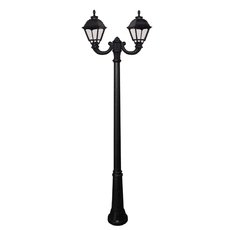 Светильник для уличного освещения с арматурой чёрного цвета Fumagalli U23.157.R20.AYF1R
