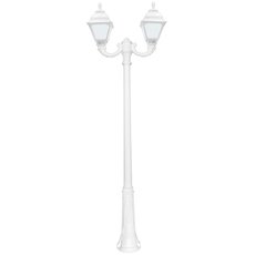 Светильник для уличного освещения с пластиковыми плафонами белого цвета Fumagalli U23.157.R20.WYF1R