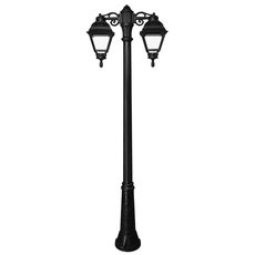 Светильник для уличного освещения с арматурой чёрного цвета Fumagalli U23.157.S20.AXF1R