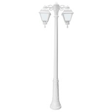 Светильник для уличного освещения с пластиковыми плафонами белого цвета Fumagalli U23.157.S20.WYF1RDN