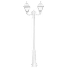 Светильник для уличного освещения с арматурой белого цвета, пластиковыми плафонами Fumagalli U23.202.R20.WXF1R