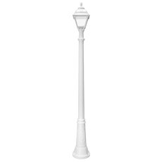 Светильник для уличного освещения с арматурой белого цвета, пластиковыми плафонами Fumagalli U23.156.000.WXF1R