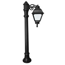 Светильник для уличного освещения с арматурой чёрного цвета, плафонами белого цвета Fumagalli U23.156.S10.AYF1R