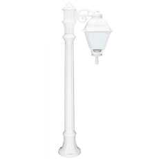 Светильник для уличного освещения с арматурой белого цвета, пластиковыми плафонами Fumagalli U23.157.S10.WYF1R