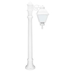 Светильник для уличного освещения с арматурой белого цвета, плафонами прозрачного цвета Fumagalli U23.158.S10.WXF1R