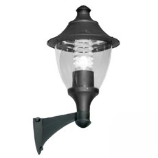 Светильник для уличного освещения с арматурой чёрного цвета Fumagalli F50.254.000.AXE27