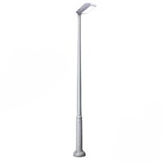 Светильник для уличного освещения с арматурой серого цвета, пластиковыми плафонами Fumagalli 4P2.372.G10.LYF1R