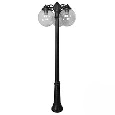 Светильник для уличного освещения с арматурой чёрного цвета Fumagalli G25.156.S30.AZE27DN