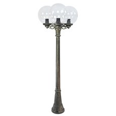 Светильник для уличного освещения с плафонами прозрачного цвета Fumagalli G25.158.S30.BXE27