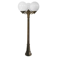 Светильник для уличного освещения с плафонами белого цвета Fumagalli G25.158.S30.BYE27