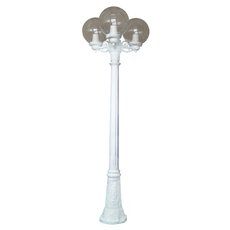 Светильник для уличного освещения с арматурой белого цвета, пластиковыми плафонами Fumagalli G25.158.S30.WZE27