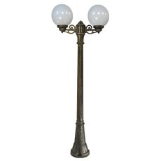 Светильник для уличного освещения с плафонами белого цвета Fumagalli G25.158.S20.BYE27