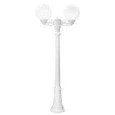 Светильник для уличного освещения с плафонами белого цвета Fumagalli G25.158.S20.WYE27