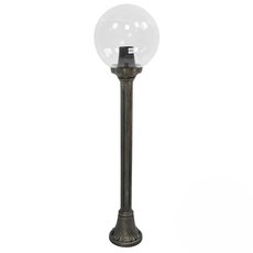 Светильник для уличного освещения с арматурой бронзы цвета, плафонами прозрачного цвета Fumagalli G25.151.000.BXE27
