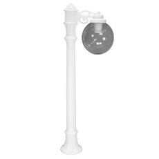 Светильник для уличного освещения с арматурой белого цвета, пластиковыми плафонами Fumagalli G25.163.S10.WZE27