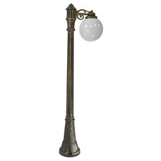 Светильник для уличного освещения с арматурой бронзы цвета, пластиковыми плафонами Fumagalli G25.158.S10.BYE27