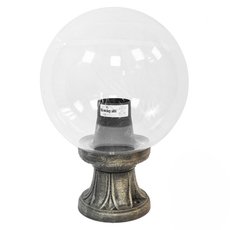 Светильник для уличного освещения с арматурой бронзы цвета, пластиковыми плафонами Fumagalli G25.110.000.BXE27