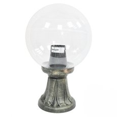 Светильник для уличного освещения с арматурой бронзы цвета, плафонами прозрачного цвета Fumagalli G25.111.000.BXE27