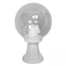 Светильник для уличного освещения с арматурой белого цвета, плафонами прозрачного цвета Fumagalli G25.111.000.WXE27