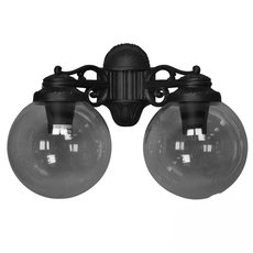 Светильник для уличного освещения с арматурой чёрного цвета Fumagalli G25.141.000.AZE27DN