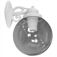Светильник для уличного освещения с арматурой белого цвета, пластиковыми плафонами Fumagalli G25.131.000.WZE27DN