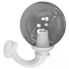 Светильник для уличного освещения с арматурой белого цвета, пластиковыми плафонами Fumagalli G25.132.000.WZE27
