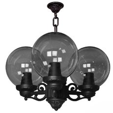 Светильник для уличного освещения с арматурой чёрного цвета Fumagalli G25.120.S30.AZE27