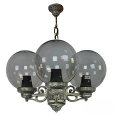 Светильник для уличного освещения с арматурой бронзы цвета Fumagalli G25.120.S30.BZE27