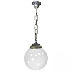 Светильник для уличного освещения с пластиковыми плафонами белого цвета Fumagalli G25.120.000.BYE27