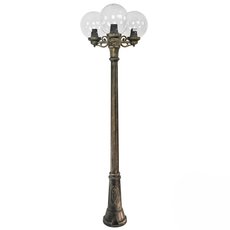Светильник для уличного освещения с арматурой бронзы цвета Fumagalli G25.156.S30.BXE27