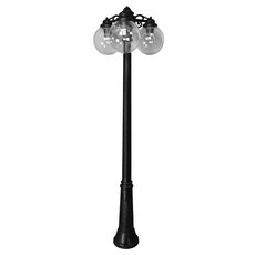 Светильник для уличного освещения с арматурой чёрного цвета Fumagalli G25.157.S30.AXE27DN