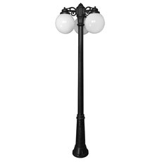 Светильник для уличного освещения с арматурой чёрного цвета Fumagalli G25.157.S30.AYE27DN