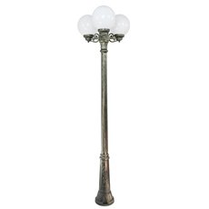 Светильник для уличного освещения с плафонами белого цвета Fumagalli G25.157.S30.BYE27