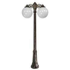 Светильник для уличного освещения с плафонами белого цвета Fumagalli G25.157.S20.BYE27DN