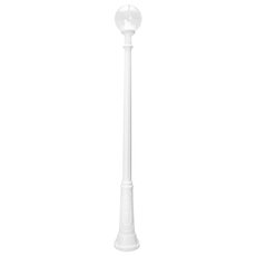 Светильник для уличного освещения с арматурой белого цвета, пластиковыми плафонами Fumagalli G25.157.000.WXE27