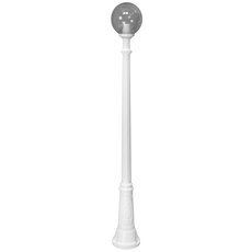 Светильник для уличного освещения с арматурой белого цвета, пластиковыми плафонами Fumagalli G25.157.000.WZE27